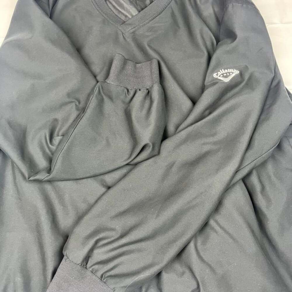 Callaway Golf Sport Outerwear Shirt Size XL Black Brushed Microfiber Jacket